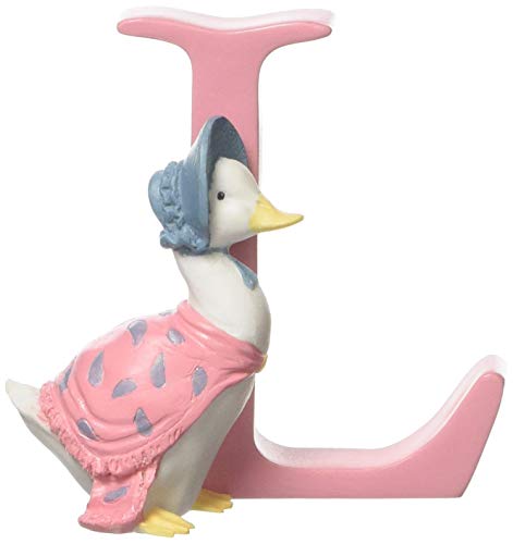 Beatrix Potter - Letra L con Figura de la oca Jemima
