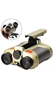 T.S. Real Binoculars for Kids for 3-11 Years Boys Girls 8x21 High-Resolution Optics Mini Compact Binocular Toys Shockproof Folding Small Telescope | Bird Watching | Travel | Camping.(Pack of 1)
