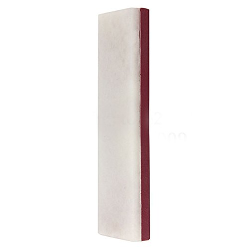 Wetzstein – TOOGOO(R)10000# 3000# Grit Messer Rasiermesser Schaerfstein Wetzstein Polierwerkzeug Zwei Seiten rot + weiss - 2