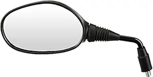 Uno Minda RV-5015L Shatterproof Glass Rear View Mirror(W/O Black Paint)-Left Hand For Hero Glamour, Hunk