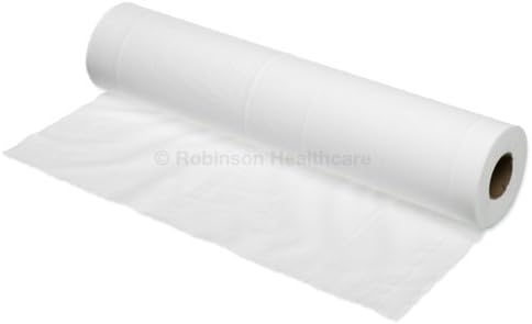 9 x Readi Couch Roll 2 Ply White 500mm x 40m (X 9 Rolls)