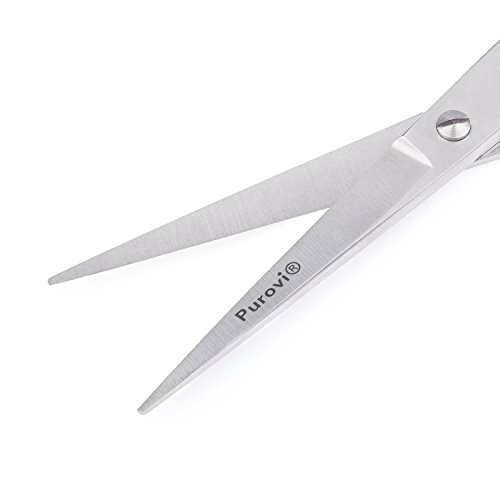 Purovi® Friseur Haarschere Edelstahl Friseurschere - 2