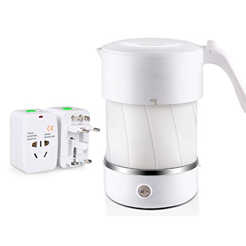 bouilloire lectrique Tension Globale Universelle Intelligente Pliable Mini Portable thire comprime contrle Strix Bouilloire Rapide Triple scurit Essentials de Voyage
