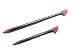 Produktbild TECHGEAR - PREMIUM (rosa Verschluss) LG KP500 TWIN PACK/KP501 COOKIE STYLUS - LG Stil