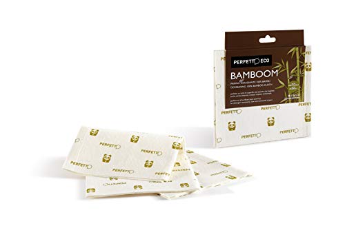 Perfetto Eco Bamboom - Paño ecológico de Fibra de bambú, 100% Crudo