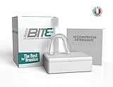 De regalo 24 pastillas de detergente y una tarjeta térmica para facilitar el moldeado de la férula. Para obtener una forma ideal será suficiente utilizar agua caliente para ablandarla y a continuación moldearla sobre los dientes ejerciendo una ligera presión.