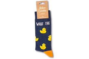 Urban Eccentric Unisex What The Duck Socks | Gift | 1 Pair | Cotton Rich Socks | Premium Socks | Novelty | Gifts