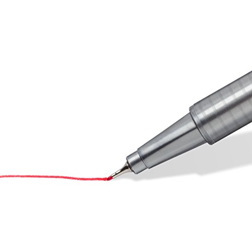 Staedtler Fineliner triplus Johanna Basford Edition, ergonomische Dreikantform, superfeine Spitze, Strichbreite 0.3 mm, Kartonetui mit 15 farblich sortierten Finelinern, 334 C15JB - 3