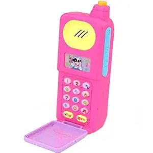 DD Retails Musical Mobile Phone // Educational Mobile Toy for Kids // Learning Toys with Lights and Sound // Musical Toy for Baby Kids (Multicolor)