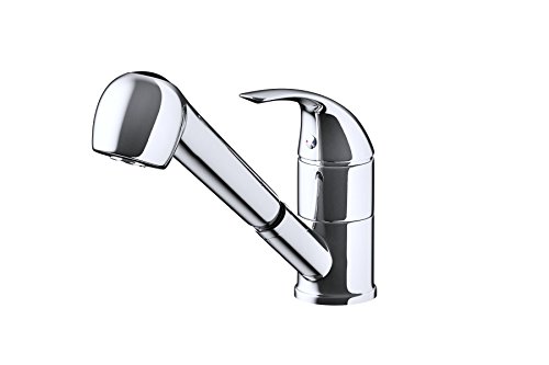 Design Küchenarmatur /Wasserhahn / Spültischarmatur mit ausziehbarer Brause KA11D - 3