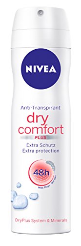 Nivea Deo Dry Comfort Plus Spray, Antitranspirant, 6er Pack (6 x 150 ml)
