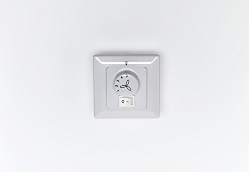 Westinghouse Lighting Wandschalter für Westinghouse Deckenventilatotoren, 4 Stufenschalter, EIN/AUS Schalter für Geschwindigkeit, EIN/AUS Schalter für Licht 7880140 - 2