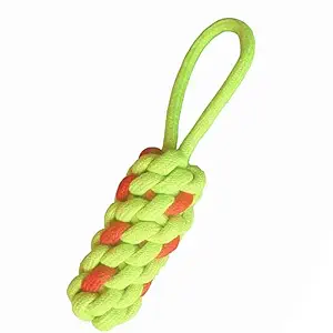 CHAMP Accessories Candy Shape Rope Toy | Chewing Rope Dog Toys for Small Medium and Large Breed Dogs | Multi Coloured