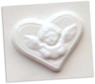 Spinnrad Mold heart Angel with book