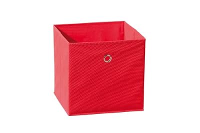 Links 99200280 Winny Bac Rangement Pliable Rouge 31,5 x 31,5 x 31 cm