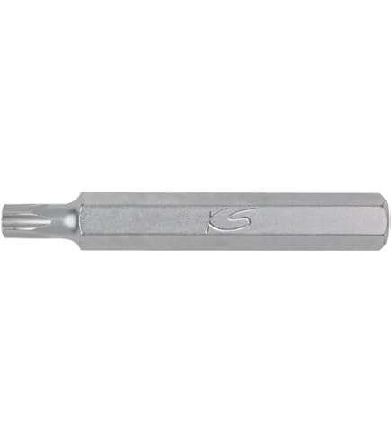 Inserto Per Viti Torx T50 | 10mm Esagono | 75mm Lunghezza | Per Avvitatori Elettrici