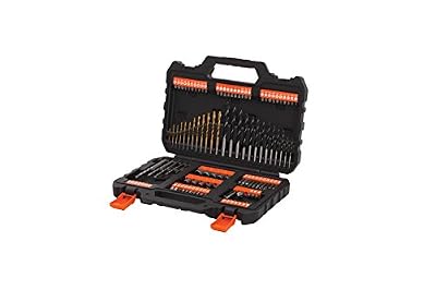 Black + Decker A7200-XJ Set de forets et douilles 109 pièces
