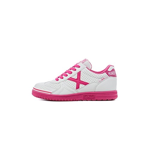 Munich G-3 Boots Pink/White Sole Lisa Child