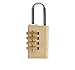 Produktbild GreatFun Digit Password Padlock  Kombinationsschloss Sicherheitsschloss Wetterfestes Vorhängeschloss mit 4-stelliger Nummer für Schule, Fitnessstudio, Outdoor Shed Locker Sicherheitsschloss