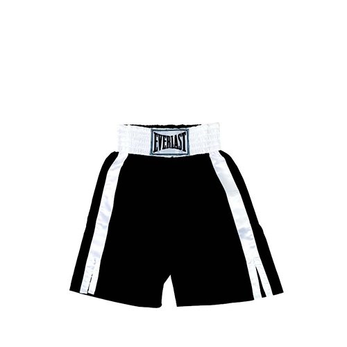 Preisvergleich Produktbild Everlast Pro Boxing Trunks Shorts (61cm) (Black / White) S
