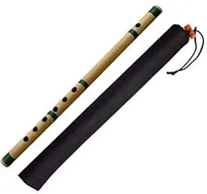 MAHALAXMI TRADERS G SCALE BAMBOO FLUTE WITH BAG