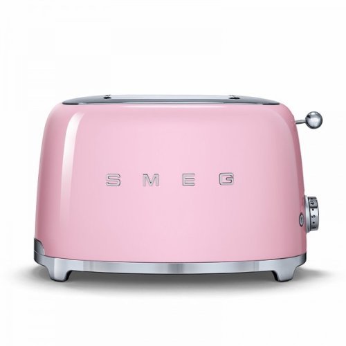 examen Smeg tSF01PKEU grille-pain 2 tranches pour la cuisine motif cadillac rose kleingerät nostalgie