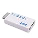 Produktbild Xinlie WII zu HDMI HD Converter,Wii zu HDMI-Konverter,Wii HDMI Konverter,Wii Converter HDMI mit Audio überHDMI und extra3,5mm Buchse für Audioausgang für TV Monitor Beamer Fernseher variable Auflösung
