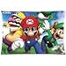 Produktbild Super Mario World 64 Ds Kissenbezüge benutzerdefinierte Kopfkissenbezug Kissenbezug, 20 X 30 cm, zwei Seiten