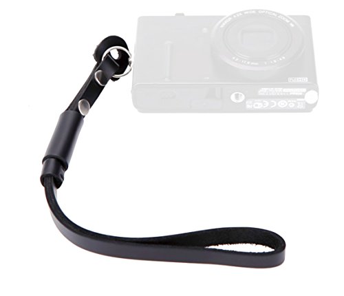 Sangle Appareil Photo Poignet  Landto Retro Soft Reflex Cuir Sangle Strap pour Appareil Photo Num  rique Canon Nikon Sony Samsung Panasonic Fujifilm