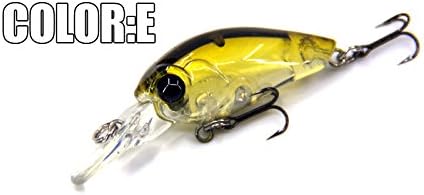 Model Professional A+ Fishing Lures,10 Color For Choose, Minnow,Crank 35Mm 3.7G, Dive 2.0M Fishing Tackle Hard Bait,E