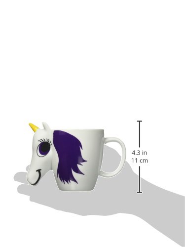 Thumbs Up unimugcc Unicorn Tasse Tasse Einhorn Keramik mehrfarbig 13,4 x 10,5 x 9 cm - 4