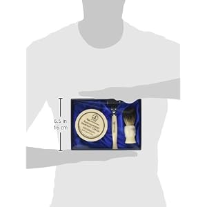 Taylor of Old Bond Street Pure Badger No 74 Sandalwood Satin Lined Gift Box - Image 2