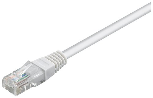 Wentronic CAT5e UTP Netzwerkkabel (2x RJ45, 15m) weiß