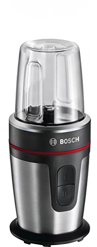 Bosch MMBM7G3M Standmixer, ThermoSafe Glasbehälter, ToGo Mix-/Trinkbecher, 350 W, schwarz / edelstahl gebürstet - 4