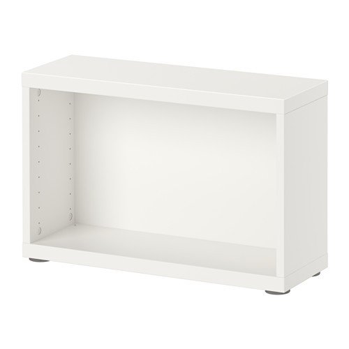 Preisvergleich Produktbild IKEA BESTA Korpus in weiß; (60x20x38cm)