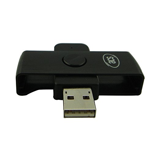 KKmoon Tragbare Smartcard USB-ACR38U-N1 CAC gemeinsamen Zugang Reader Writer ID SCM Smart Kartenfaltung - 5