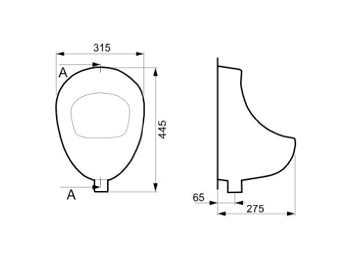 DOMINO ECO URINAL P101 B - 3