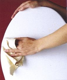 ADOB WC Sitz Polsi Soft gepolstert mit Edelstahlscharnieren, weiß, 69502 - 6