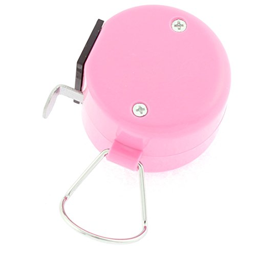 sourcingmap® Protable Rückstellbare 4 Digit Nummer Handzähler 45mm Durchmesser Rosa de - 2