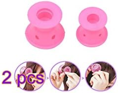 Goodbuyers 20pcs Fashionable curlers Silicone No Clip Hair Curlers Rollers Beauty Hair Tools