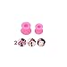 GODHL 20pcs Fashion curlers Silicone No Clip Hair Curlers Rollers Beauty Hair Styling Tools