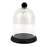 Ideal zur Präsentation von Taschenuhren bei gleichzeitigen Staubschutz. Die Kuppel hat ein Innenmaß von Ø 73 x 98 mm.