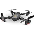 FOLDABLE DRONE with 3 SPARE BATTERIES, HD Cam, Virtual Reality, FPV, GPS, Micro SD memory, MAVIC PRO CLONE (1 BATTERY)