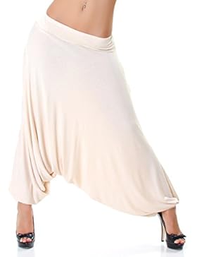 Blanco Store - Pantaloni Larghi Donna Cavallo Basso Harem Yoga Fitness Vari Colori