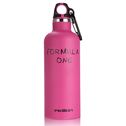 FEIJIAN Edelstahl-Trinkflasche WasserFlasche 500ml Thermosflasche für Kinder BPA Frei - 2