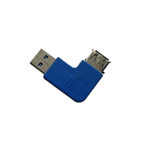 InLine USB 3.0 Adapter, Stecker A auf Buchse A, links gewinkelt 90° - 2