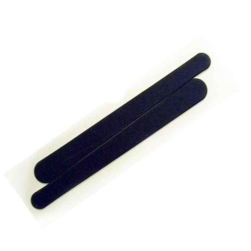 The Edge Black Beauty Wide 240/240 Grit Nail File - Pack of 10