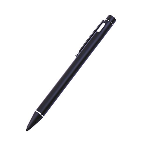 iProtect Stylus Pen Touch Screen Eingabestift USB für iPhone, iPad, Galaxy Tab und weitere Tablets in Schwarz