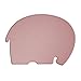 Produktbild Sebra Silikon Platzdeckchen, Elefant, Mitternacht Pflaume, Rosa, Kinder Platzdecken abwaschbar, 43 x 33 cm LFGB Silikon Junge, Mädchen, Unisex, Elefant Form, NEU Sebra0385