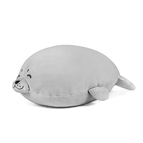 sunyou Foca Suave Almohada de Peluche Animal Regalo Relleno de Juguete (M)